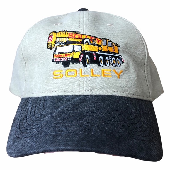 Vintage Other - Vintage Embroidered Baseball Hat Solley Crane